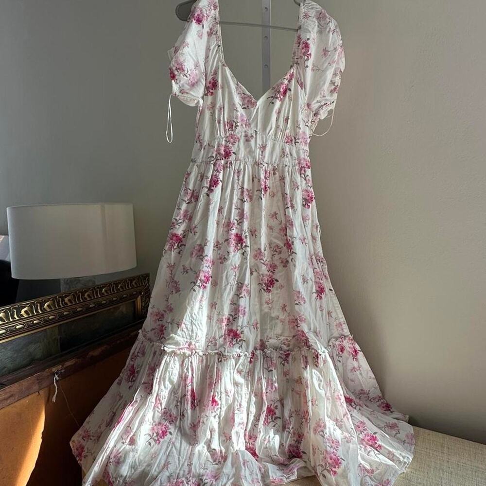 Loveshackfancy white pink floral